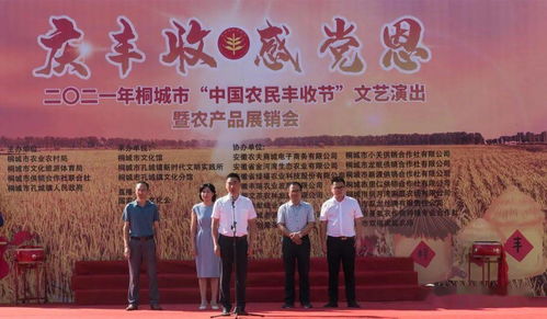 慶豐收 感黨恩——2021年桐城市中國(guó)農(nóng)民豐收節(jié)文藝演出暨農(nóng)產(chǎn)品展銷(xiāo)會(huì)圓滿閉幕